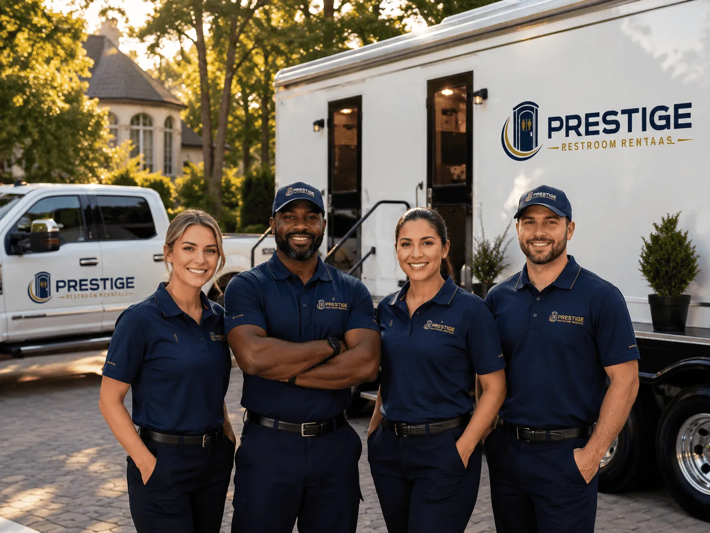 Trusted Luxury Portable Restrooms company in Girard, OH